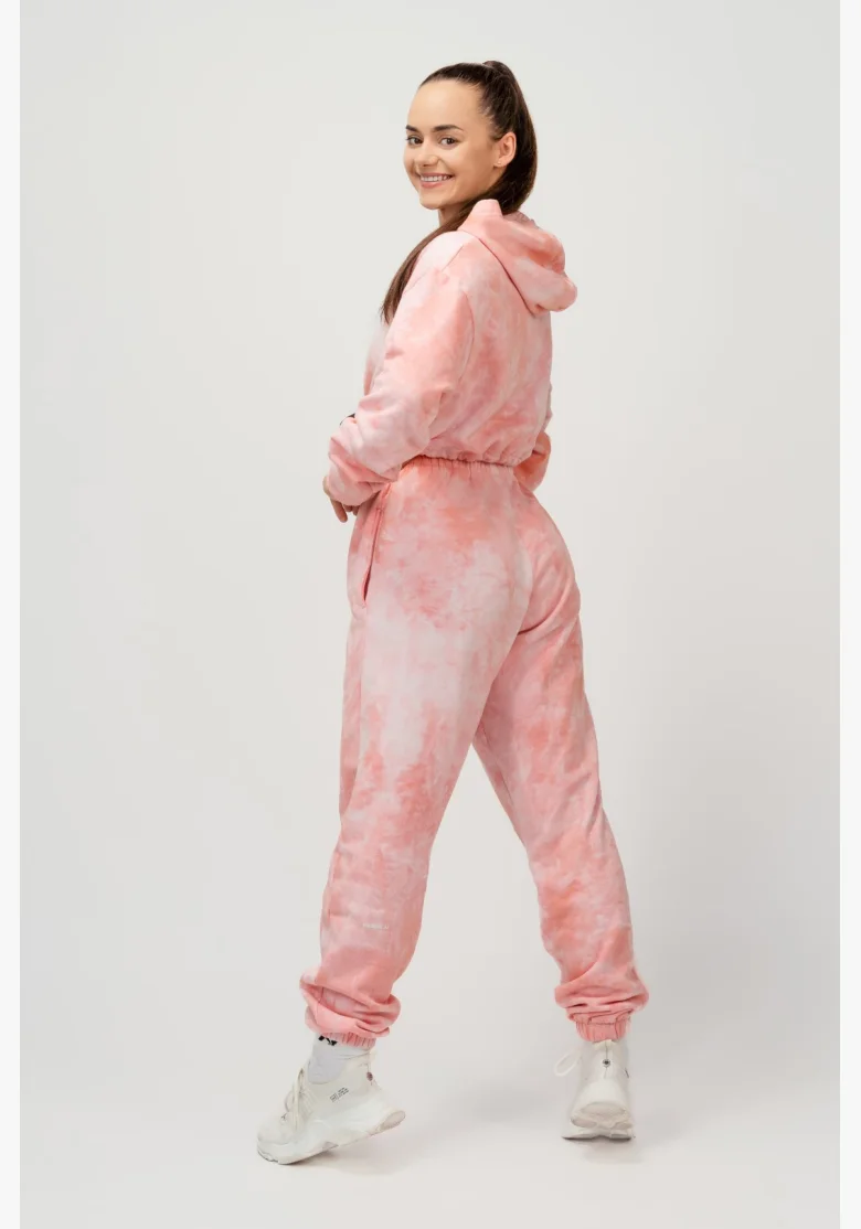 NEBBIA • NEBBIA Re-fresh felpa corta con cappuccio rosa • Nebshop.cz