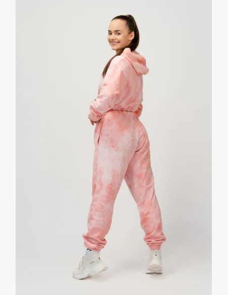 NEBBIA • NEBBIA Re-fresh felpa corta con cappuccio rosa • Nebshop.cz