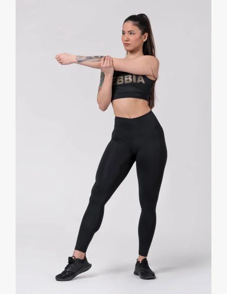 NEBBIA • Gold Print Leggings • NEBBIAshop.cz