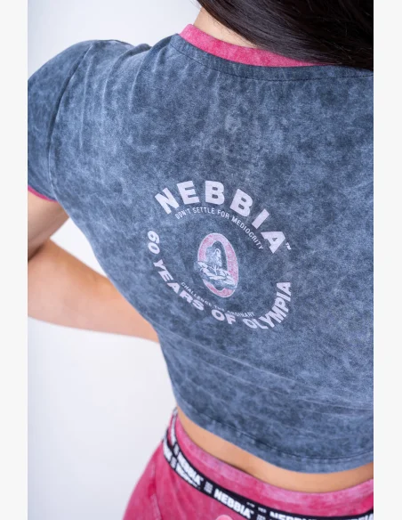 NEBBIA • NEBBIA Cropped top lavato GOLDEN AGE • Nebshop.cz
