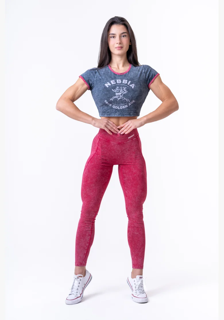 NEBBIA • NEBBIA Cropped top lavato GOLDEN AGE • Nebshop.cz