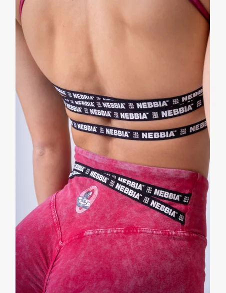 NEBBIA • NEBBIA Leggings lavati con vita alta LEGACY • Nebshop.it
