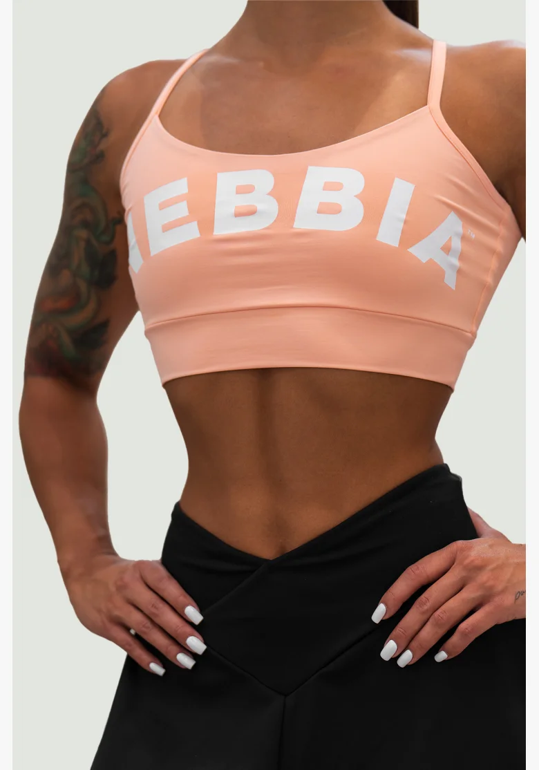NEBBIA • NEBBIA Reggiseno sportivo GYM HERO arancione • Nebshop.cz
