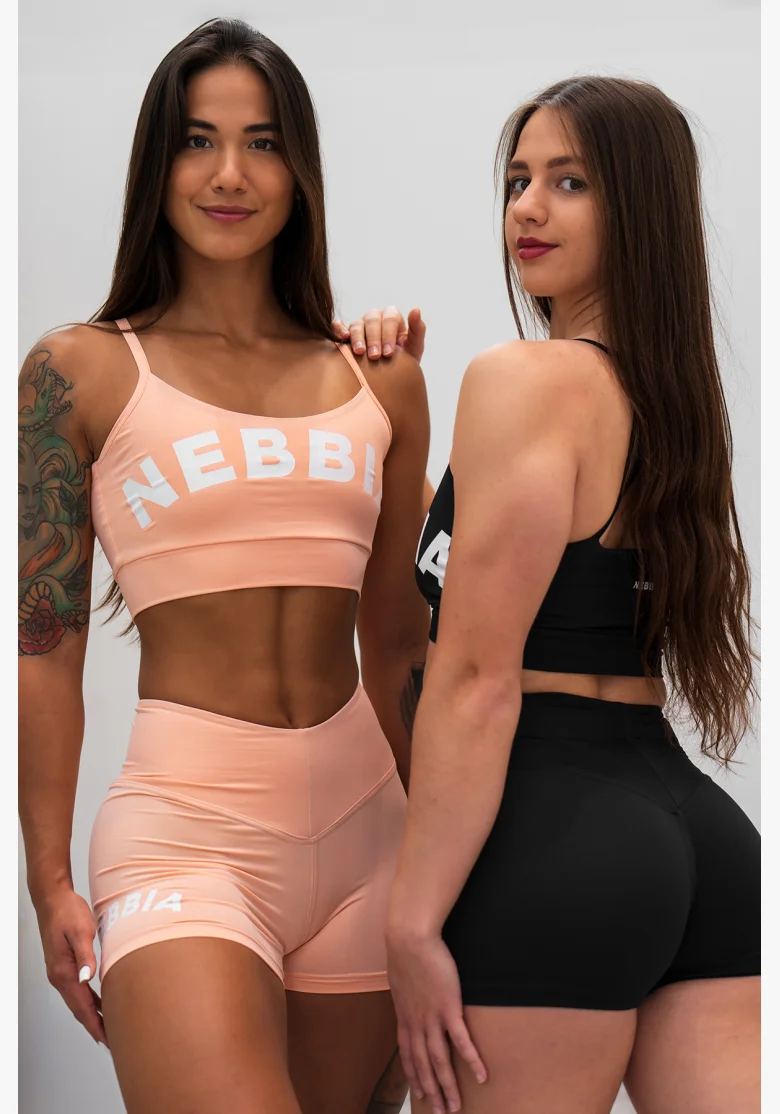 NEBBIA • NEBBIA Reggiseno sportivo GYM HERO arancione • Nebshop.cz