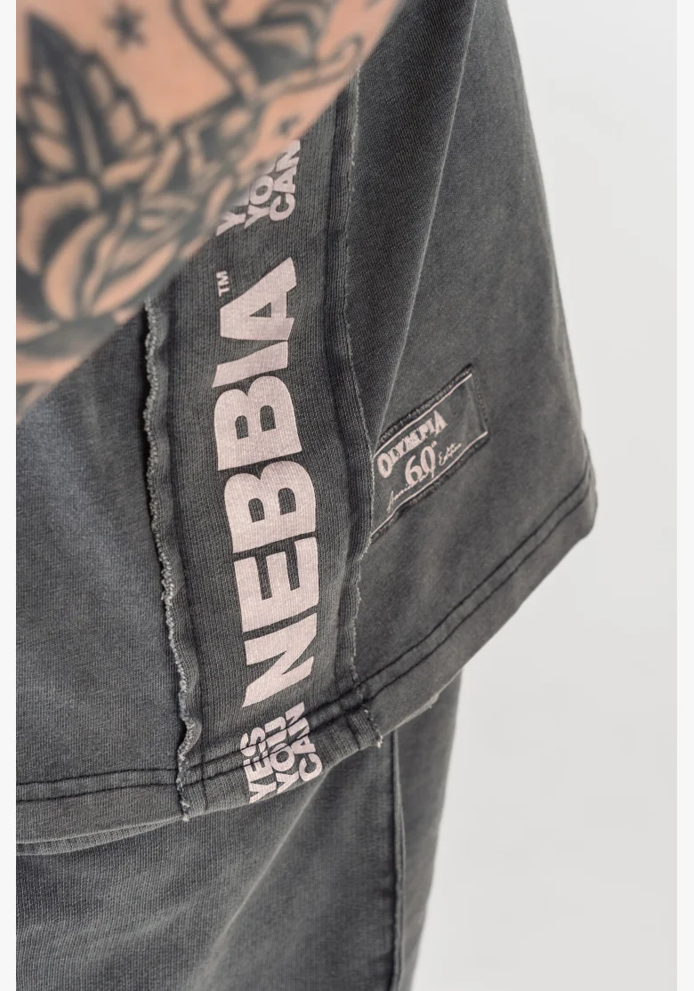 NEBBIA • NEBBIA Canotta a schiena scoperta GOLDEN AGE nera • Nebshop.cz