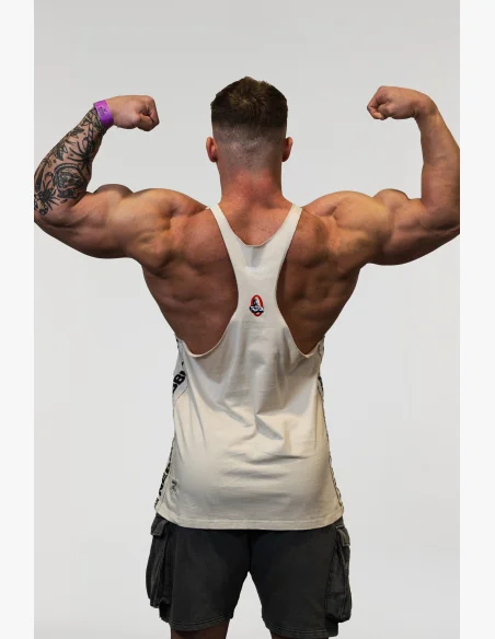 NEBBIA • NEBBIA Washed muscle back stringer GOLDEN AGE grigio • Nebshop.cz