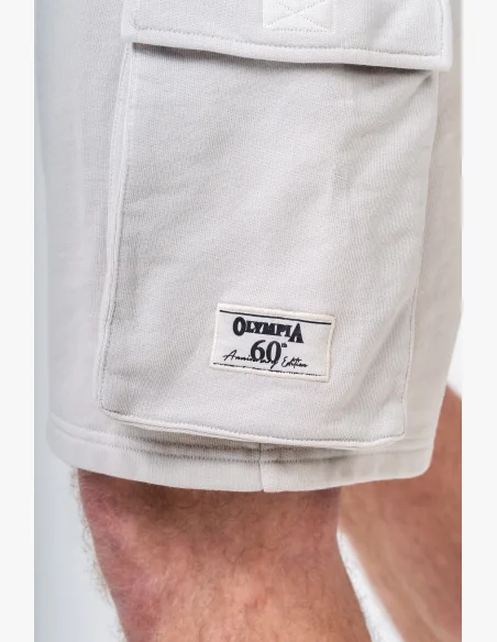 NEBBIA • NEBBIA Washed pantaloni cargo larghi LEGACY grigi • Nebshop.it