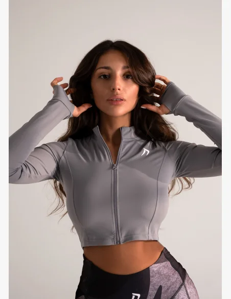 KFIT • KFIT Crop Top Felpa Rhino • Nebshop.it