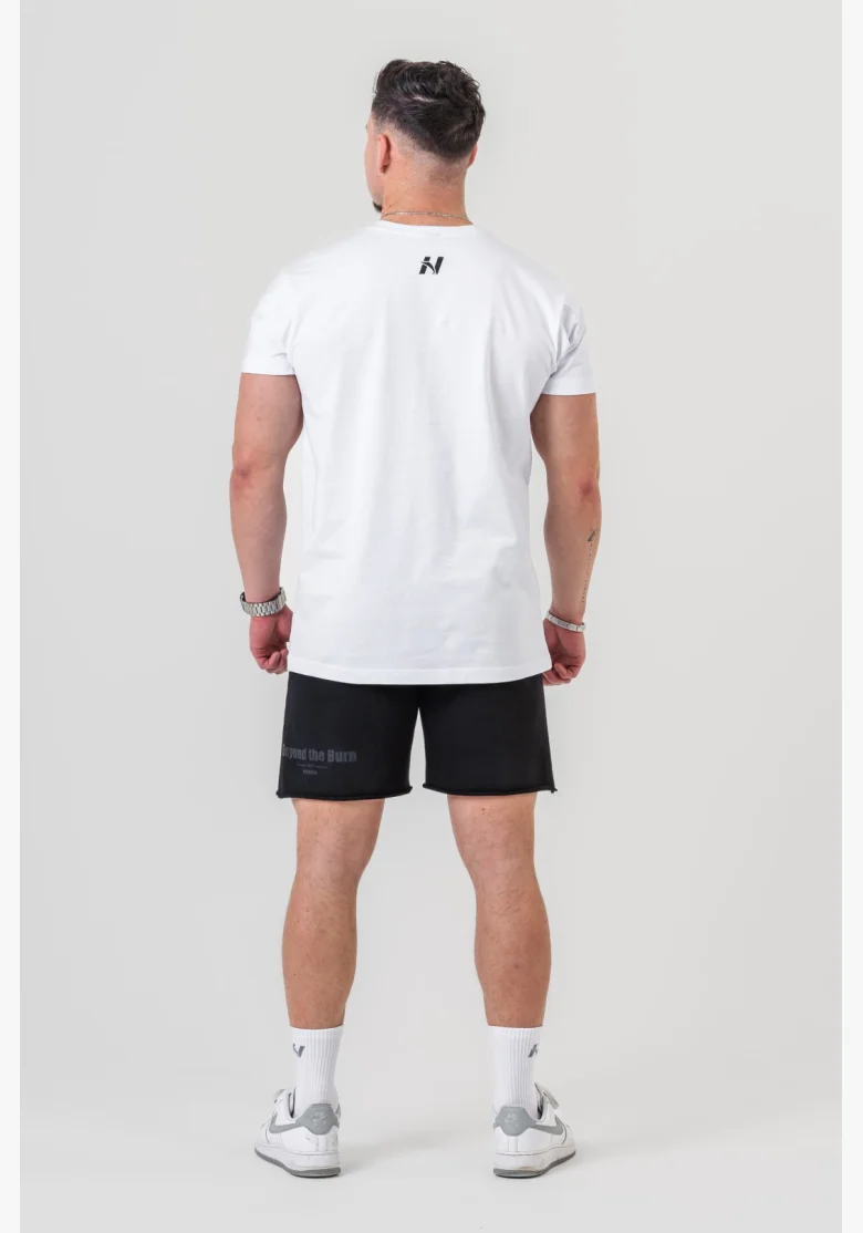 NEBBIA • NEBBIA GYM ESSENTIALS maglietta bianca • Nebshop.it