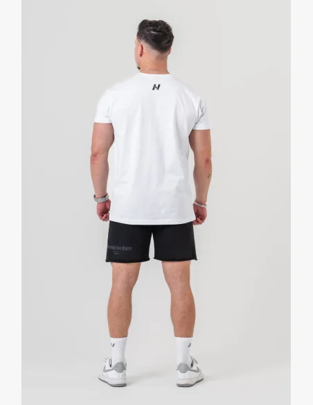NEBBIA • NEBBIA GYM ESSENTIALS maglietta bianca • Nebshop.it