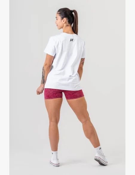 NEBBIA • NEBBIA GYM ESSENTIALS maglietta bianca • Nebshop.it