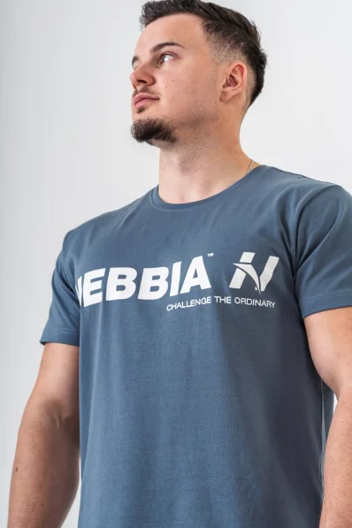 NEBBIA • maglietta NEBBIA GYM ESSENTIALS grigia • Nebshop.it 2