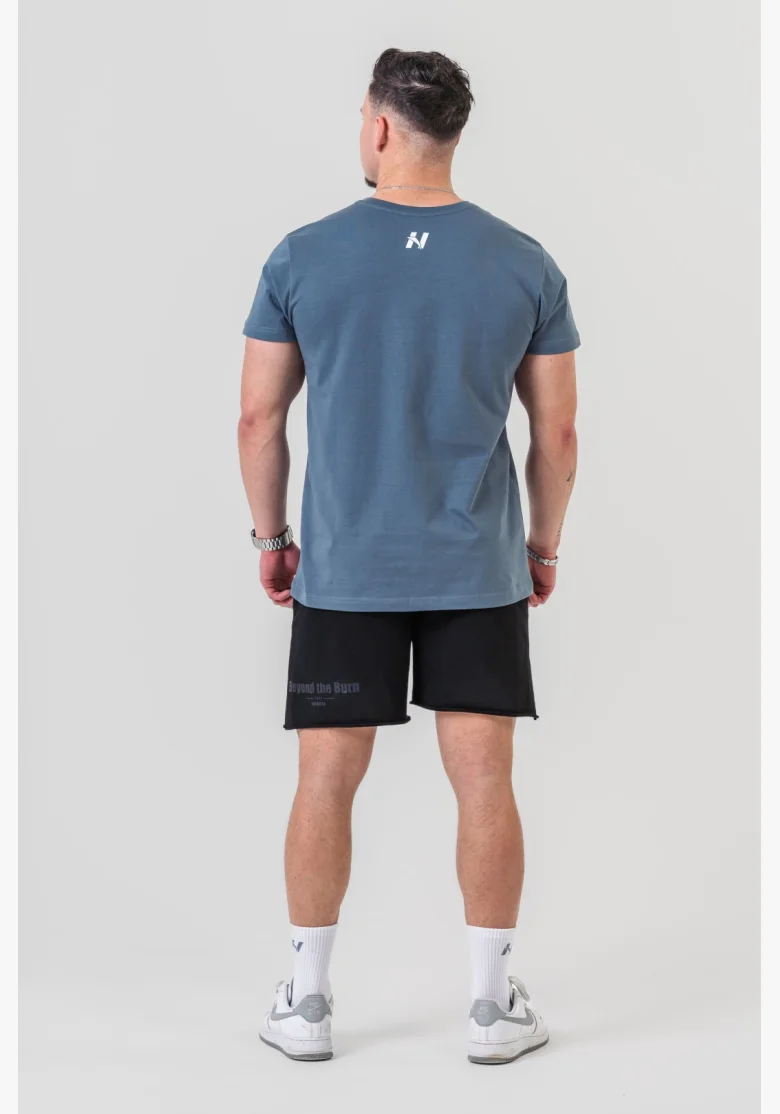 NEBBIA • maglietta NEBBIA GYM ESSENTIALS grigia • Nebshop.it
