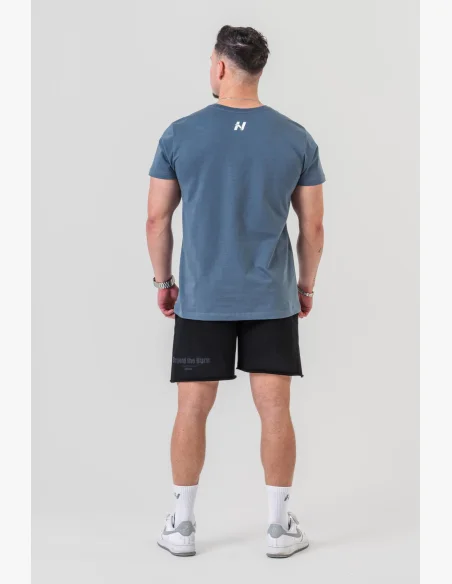 NEBBIA • maglietta NEBBIA GYM ESSENTIALS grigia • Nebshop.it