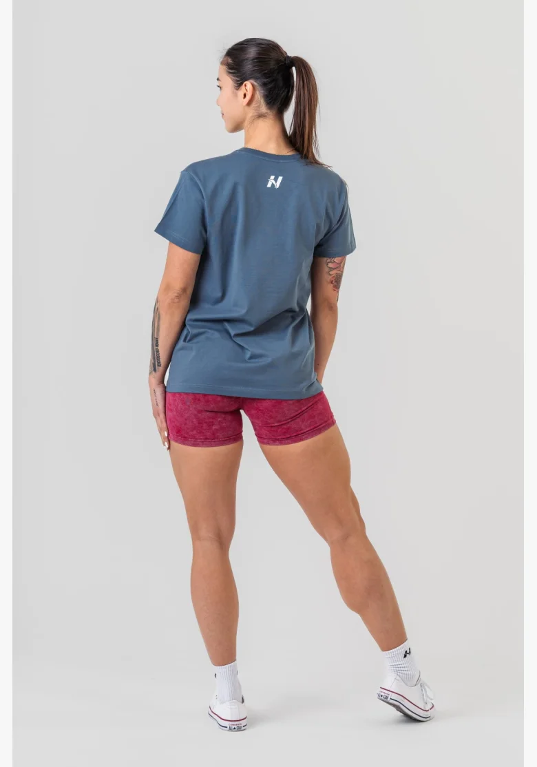 NEBBIA • maglietta NEBBIA GYM ESSENTIALS grigia • Nebshop.it
