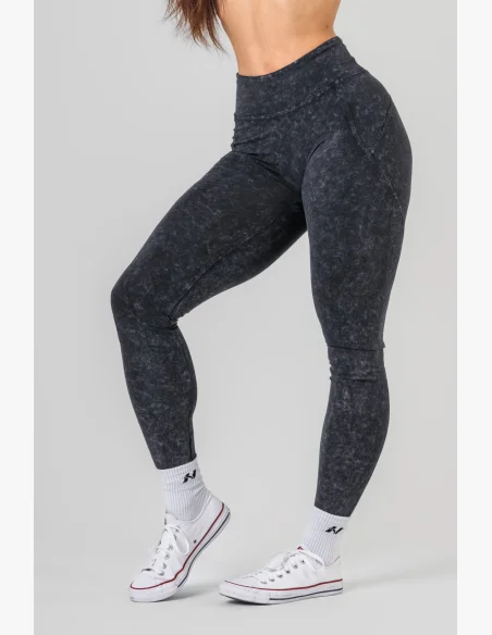 NEBBIA • NEBBIA Leggings fitness lavati con vita alta GYM WARRIOR • Nebshop.cz