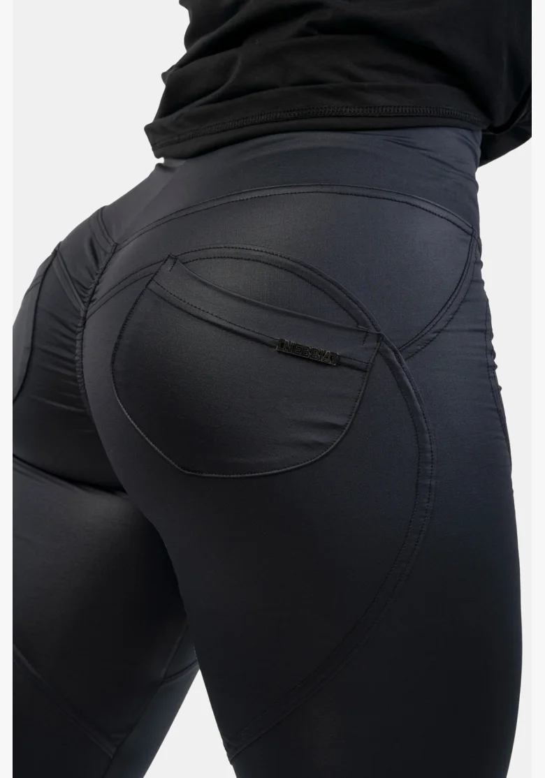 NEBBIA® • Leggings Bubble Butt Glossy Look • NEBBIAshop.cz