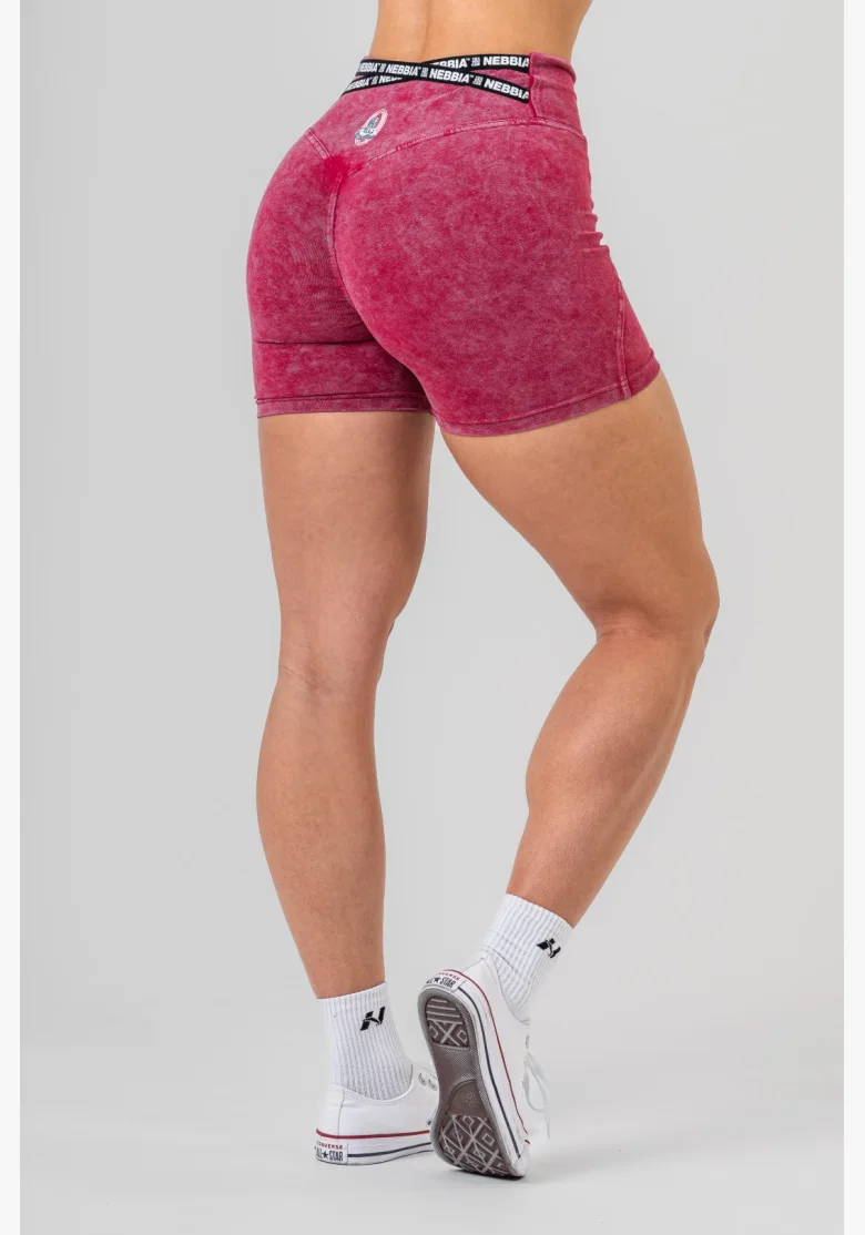 NEBBIA • NEBBIA Pantaloni corti in leggings a vita alta HERITAGE • Nebshop.cz