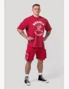 In questa t-shirt oversized entrerai in palestra con il rispetto di una vera leggenda!
