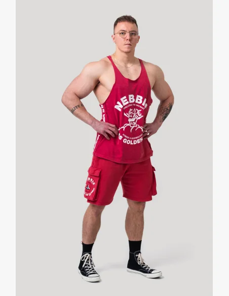 NEBBIA • NEBBIA Washed muscle back stringer GOLDEN AGE grigio • Nebshop.it