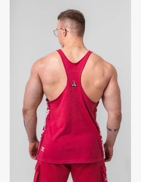 NEBBIA • NEBBIA Washed muscle back stringer GOLDEN AGE grigio • Nebshop.it
