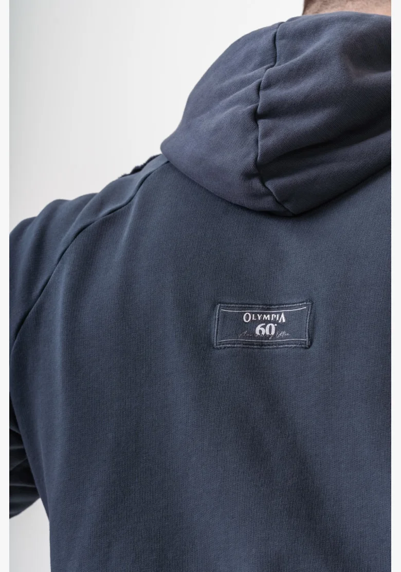 NEBBIA • NEBBIA Felpa con cappuccio HERITAGE nera • Nebshop.cz