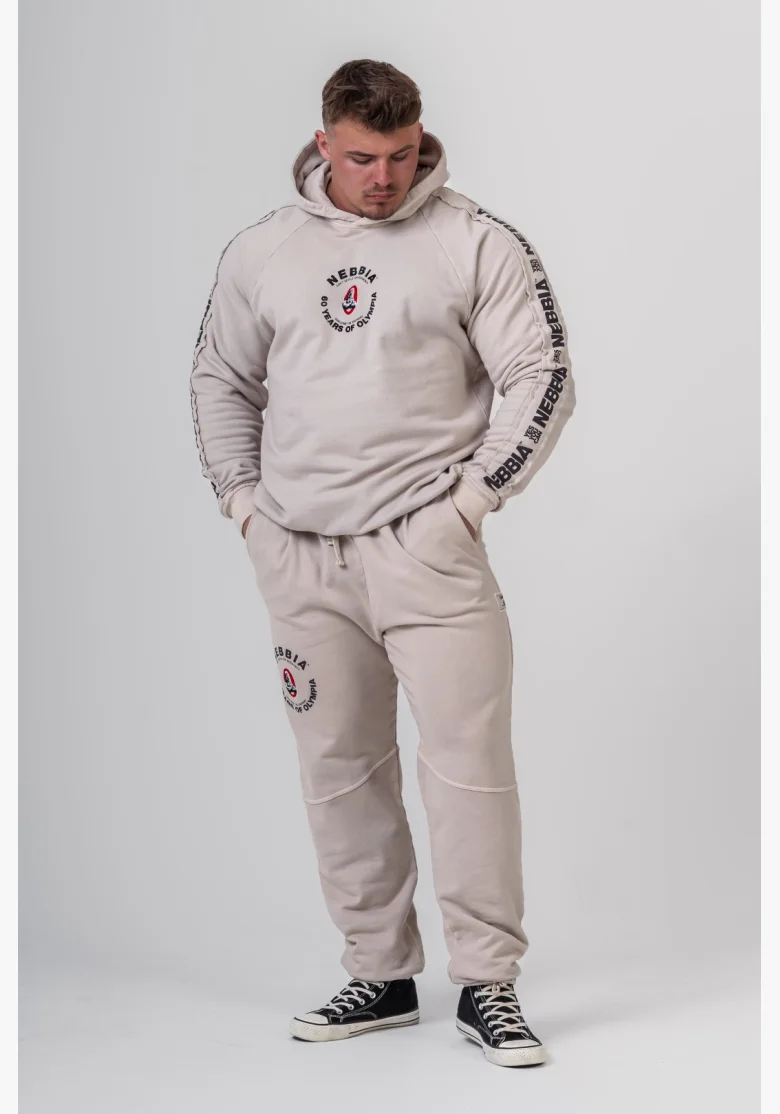 NEBBIA • NEBBIA Pantaloni felpati con tasche LEGEND crema • Nebshop.it
