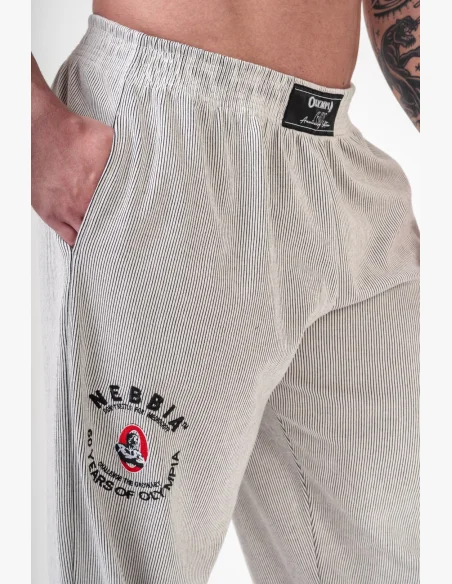 NEBBIA • NEBBIA Pantaloni oversized SIGNATURE neri • Nebshop.cz