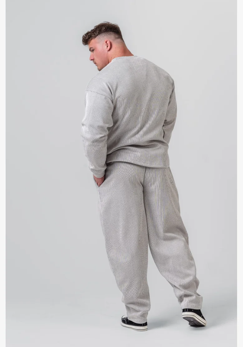 NEBBIA • NEBBIA Pantaloni oversized SIGNATURE neri • Nebshop.cz