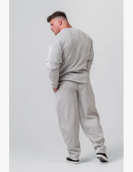 NEBBIA • NEBBIA Pantaloni oversized SIGNATURE neri • Nebshop.cz