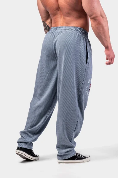 NEBBIA • NEBBIA Pantaloni tuta Oversized SIGNATURE blu • Nebshop.cz 2
