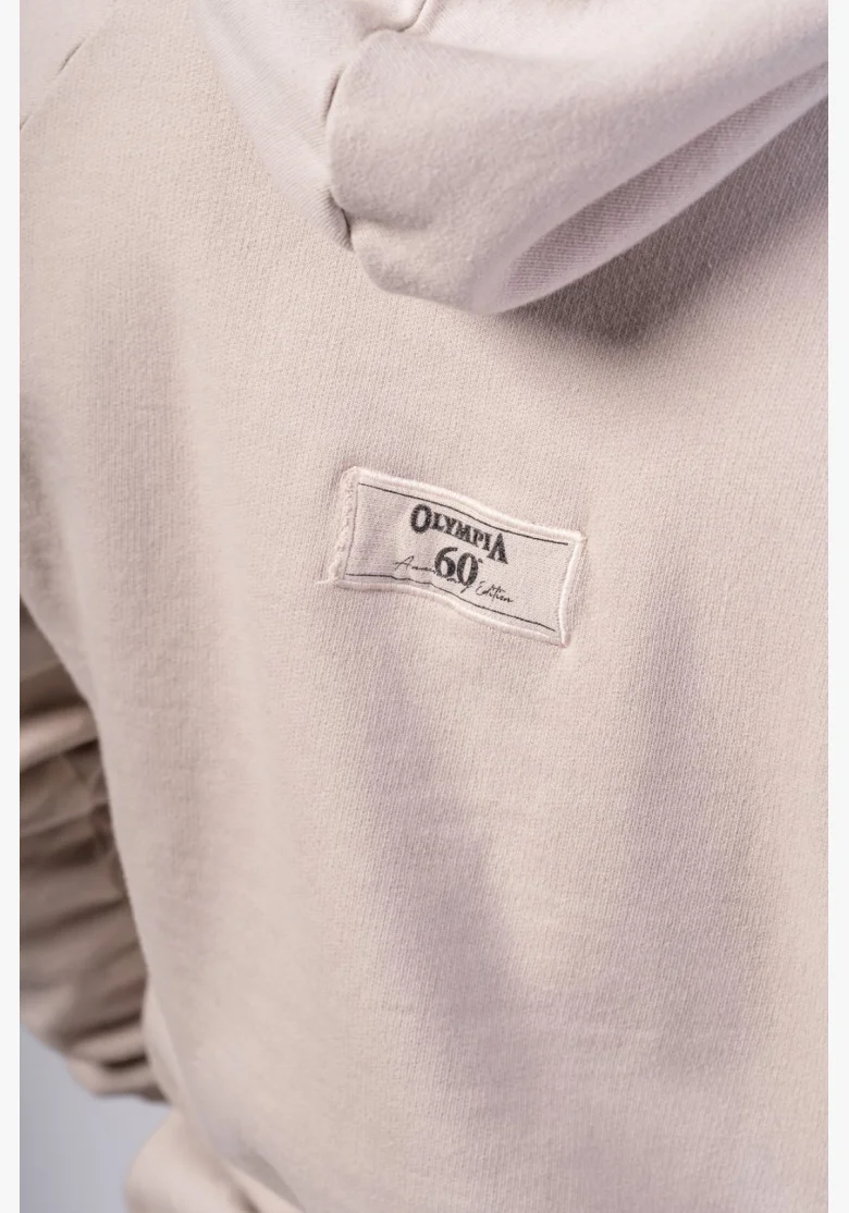 NEBBIA • NEBBIA Mikina con cappuccio HERITAGE crema • Nebshop.it