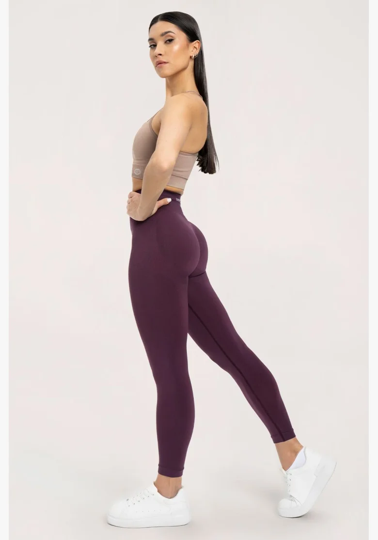 Gym Glamour Leggings flessibili 2.0 Vino Rosso • Nebshop.cz