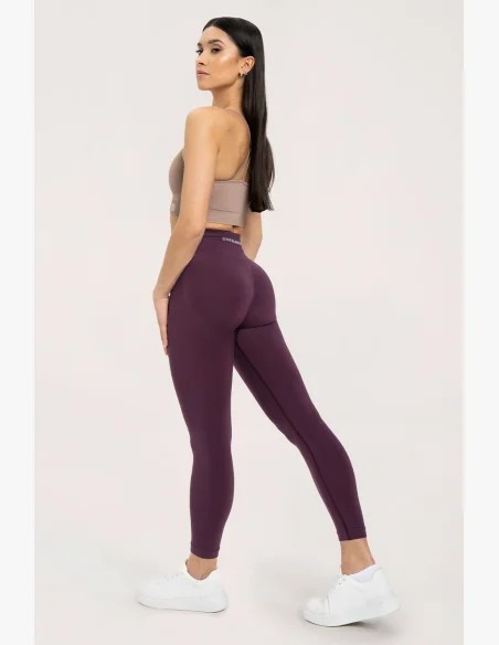 Gym Glamour Leggings flessibili 2.0 Vino Rosso • Nebshop.cz