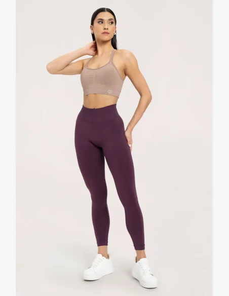 Gym Glamour Leggings flessibili 2.0 Vino Rosso • Nebshop.cz