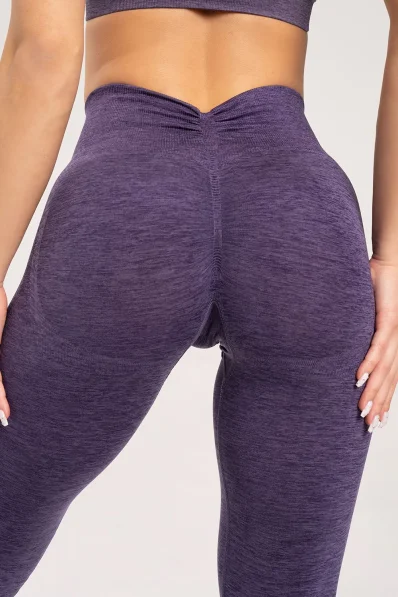 Gym Glamour Leggings seamless deep push up plummer • Nebshop.cz 2