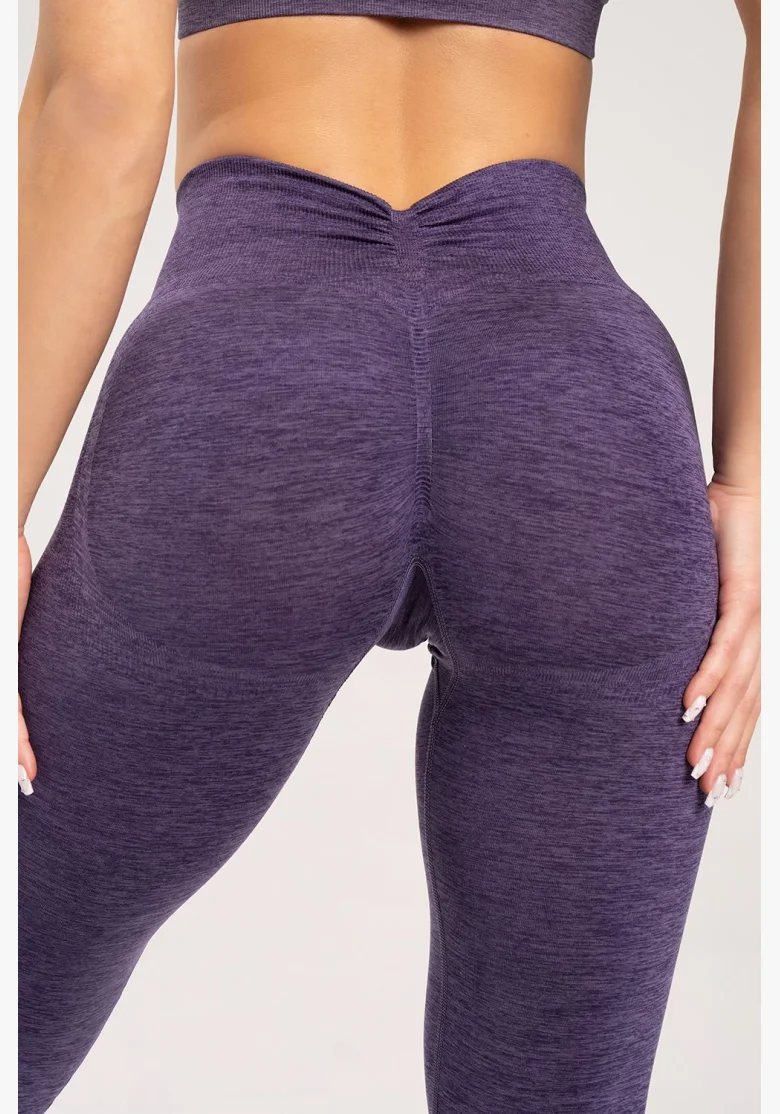 Gym Glamour Leggings seamless deep push up plummer • Nebshop.cz