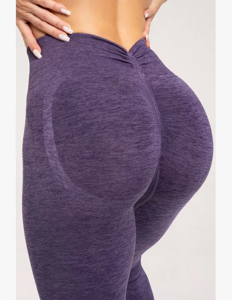 Gym Glamour Leggings seamless deep push up plummer • Nebshop.cz