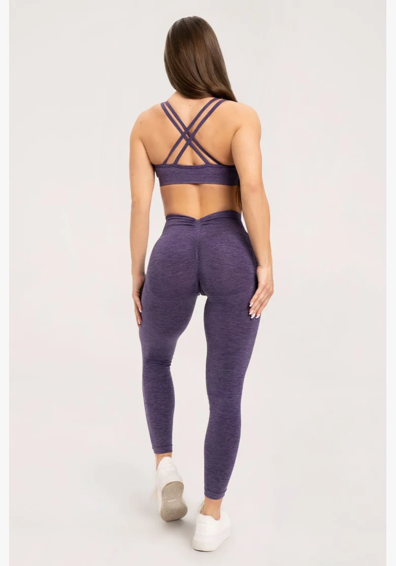 Gym Glamour Leggings seamless deep push up plummer • Nebshop.cz