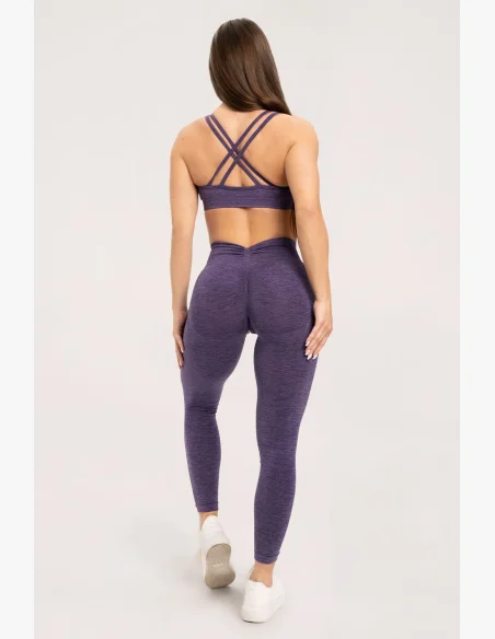 Gym Glamour Leggings seamless deep push up plummer • Nebshop.cz