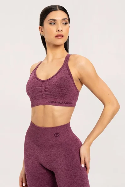 Gym Glamour Bra seamless cherry • Nebshop.cz