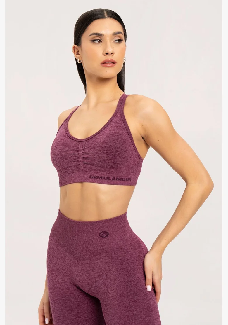 Gym Glamour Bra seamless cherry • Nebshop.cz