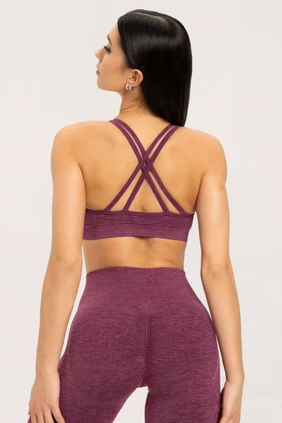 Gym Glamour Bra seamless cherry • Nebshop.cz 2