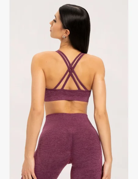 Gym Glamour Bra seamless cherry • Nebshop.cz