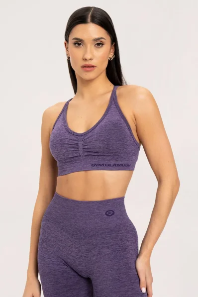 Gym Glamour Bra seamless plum • Nebshop.it