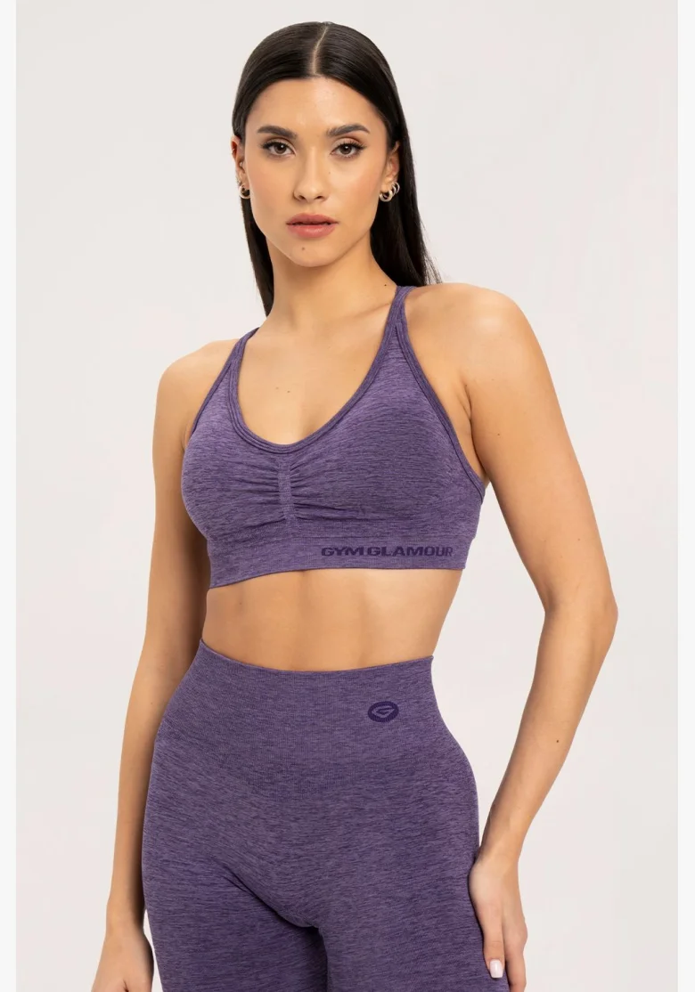 Gym Glamour Bra seamless plum • Nebshop.it