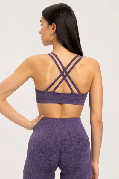 Gym Glamour Bra seamless plum • Nebshop.it 2