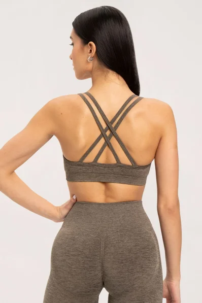 Gym Glamour Bra seamless espresso • Nebshop.cz 2