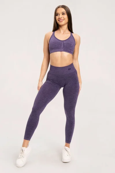 Gym Glamour Leggings seamless deep push up plummer • Nebshop.cz