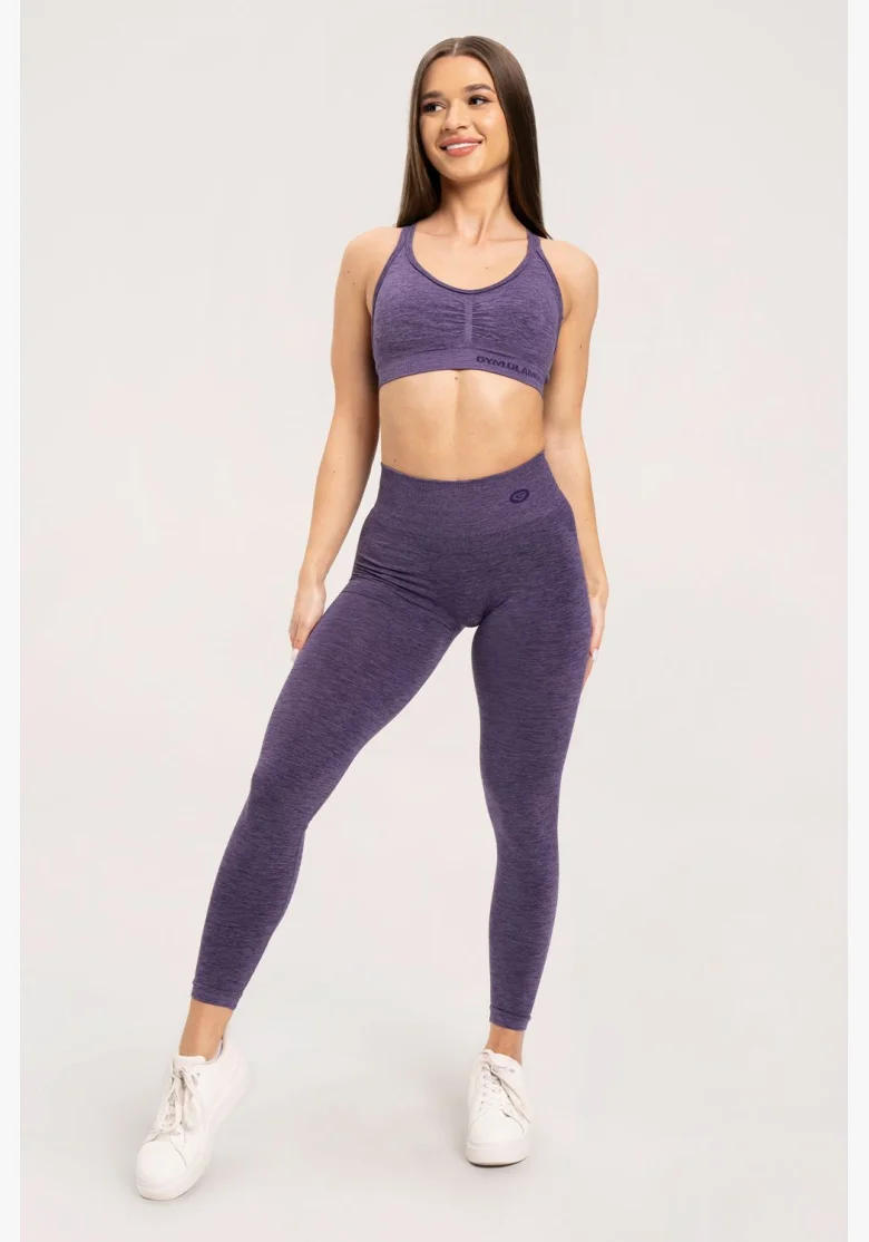 Gym Glamour Leggings seamless deep push up plummer • Nebshop.cz